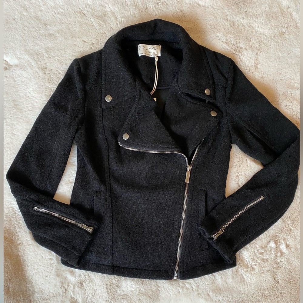 COPY - Z-Supply BRANDY KNIT MOTO JACKET